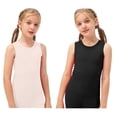 thumbnail image 1 of GYRATEDREAM 2 Pack Girls Athletic Tank Tops Dry Fit Active Performance Sleeveless Shirts 5-12 Years, 1 of 1