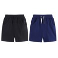 thumbnail image 1 of GYRATEDREAM 2 Pack Toddler Baby Boys Shorts, Summer Cotton Shorts for Kids Boys, Childrens Jogger Pants 2-7 Years, 1 of 4
