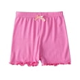 thumbnail image 1 of GYRATEDREAM Little Girls Knee Length Leggings Kids Girls Solid Stretch Skinny Summer Dance Casual Sweatpants Legging 3-14Y, 1 of 5