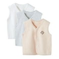 thumbnail image 1 of GYRATEDREAM 3 Pack Baby Toddler Vest Warm Sleeveless Jacket Spring Winter Children Waistcoat 6M-5T, 1 of 5
