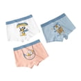 thumbnail image 1 of GYRATEDREAM 3 Pack Boys Kids Soft Cotton Fashion Boxer Briefs Toddler Breathable Underwear 3-11 Years, 1 of 6