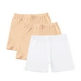 thumbnail image 1 of GYRATEDREAM 3 Pack Girls Bike Cartwheel Shorts Toddler Soft Under Dress Dance Short Kids Breathable Safety Shorts Multi-Color for 5-14Y, 1 of 8