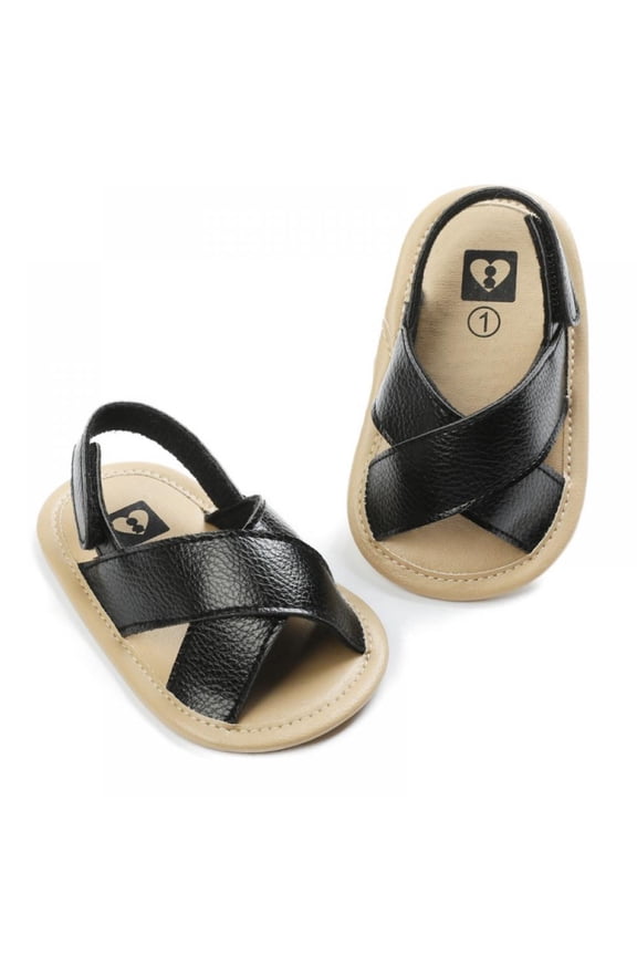 Baby Boys Sandals Soft Sole Outdoor First Walker Toddler Boys Summer Shoes 0-18 Months