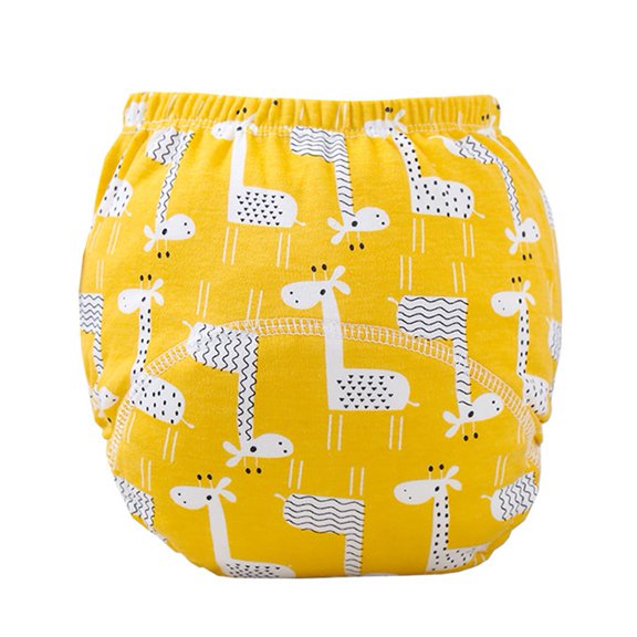 GYRATEDREAM Baby Cotton Training Pants Strong Absorbent Toddler Potty Training Underwear for Baby Girl and Boy 6-15 Months+