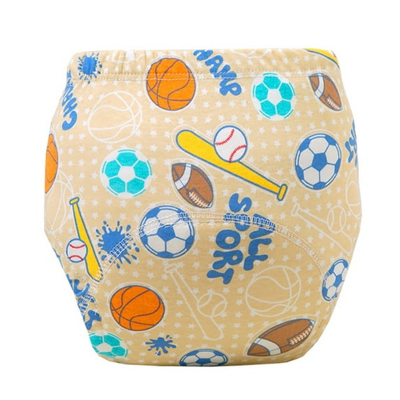 GYRATEDREAM Baby Cotton Training Pants Strong Absorbent Toddler Potty Training Underwear for Baby Girl and Boy 6-15 Months+