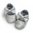 thumbnail image 1 of GYRATEDREAM Baby Girl Shoes Mary Jane Flats with Bowknot Non-Slip Toddler First Walkers 0-18 Months, 1 of 6