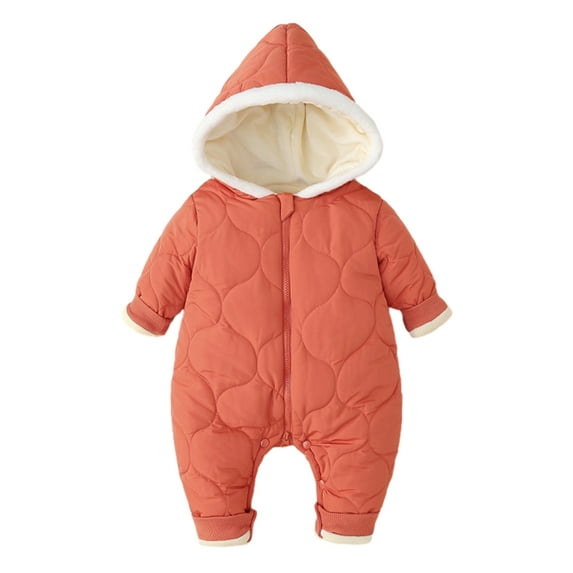 GYRATEDREAM Baby Girl Winter Snowsuit Toddler Jacket Clothes For Boy Infant Jumpsuit Hoodied