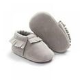 thumbnail image 1 of GYRATEDREAM Baby Girls Moccasins Sneakers Soft Sole Tassels Prewalker Anti-Slip Shoes 0-18 Months, 1 of 12