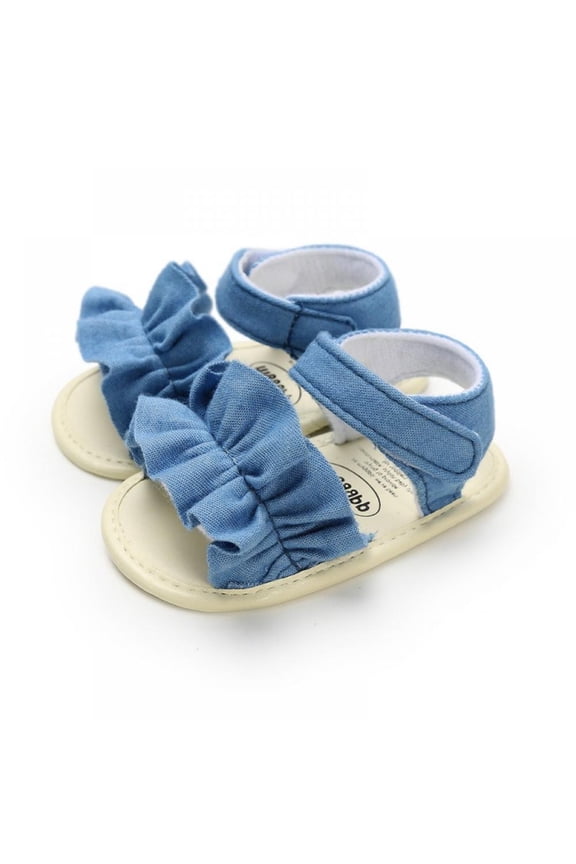 Baby Girls Sandals Summer Shoes Outdoor First Walker Toddler Girls Shoes 0-18 Months