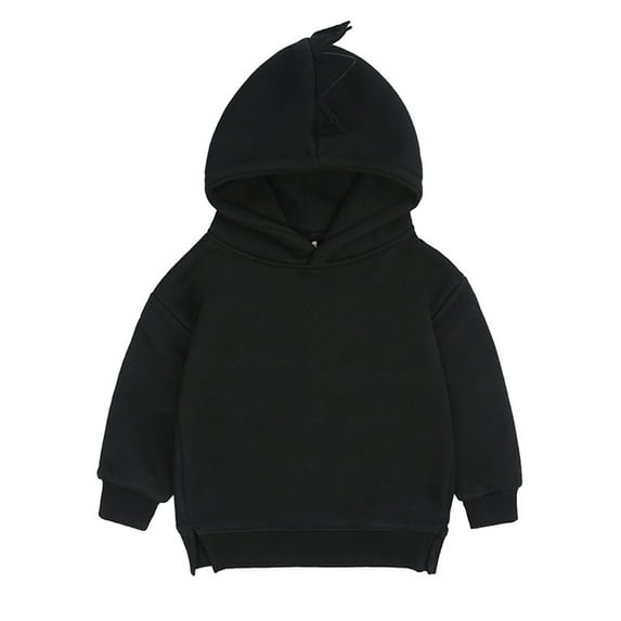 GYRATEDREAM Baby Toddler Kid Boy Girl Solid Casual Hoodie Sweatershirt Pullover,Long Sleeve Dinosaur Tops,6M-4Y