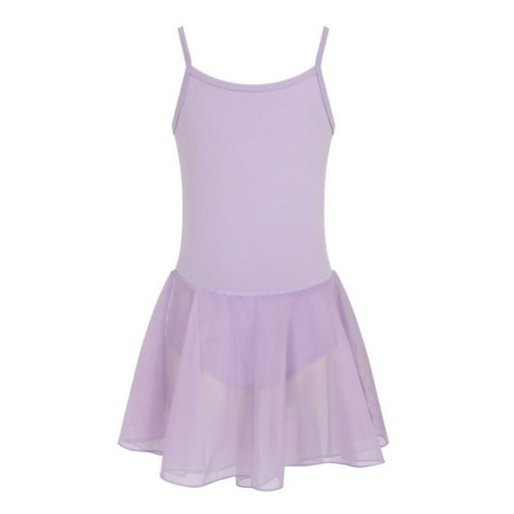 GYRATEDREAM Ballet Leotard for Girls Dance Skirt Girls Gymnastics Skirted Tutu Dance Dress Gymnastic Skirt for 6-7Y