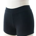 thumbnail image 1 of GYRATEDREAM Black Cotton Girls Ballet Shorts for Dance, Yoga, Workout, Volleyball, Gymnastics 4-14 Years, 1 of 7
