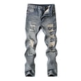 thumbnail image 1 of GYRATEDREAM Boy's Skinny Fit Ripped Destroyed Distressed Fashion Kids Denim Jeans Pants 5-13T, 1 of 10