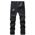 thumbnail image 1 of GYRATEDREAM Boy's Skinny Fit Ripped Destroyed Distressed Stretch Slim Jeans Pants 5-13T, 1 of 8