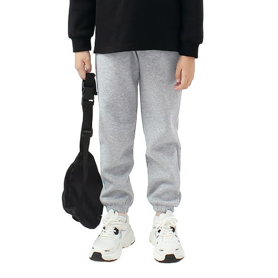 GYRATEDREAM Boy's Sweatpants, Kids Athletic Pants, Joggers Pants Sports Pants with Pockets for 11-12 Years