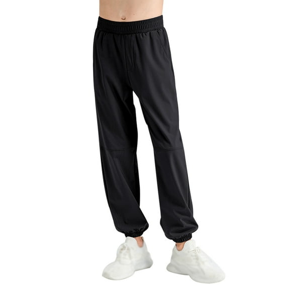 GYRATEDREAM Boys' Active Sweatpants - Performance Jogger Pants for Boys - Kids Lightweight Warm Up Track Pants 5-12 Years