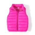 thumbnail image 1 of GYRATEDREAM Boys Girls Outerwear Vests Kids Puffer Vest Lightweight Waterproof Sleeveless Zip Up Jacket Sleeveless Coat for 3-4Y Red, 1 of 5