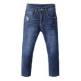 thumbnail image 1 of GYRATEDREAM Boys Distressed Jeans, Big Boy & Little Kids Stretch Slim Fit Pants, Ripped Denim Jeans for Boys 2-10 Years, 1 of 8