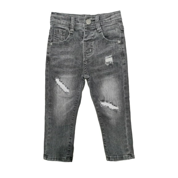 GYRATEDREAM Boys' Skinny Fit Stretch Denim Jeans Pocket Style Zipper Fly & Button Closure 2-10 Years