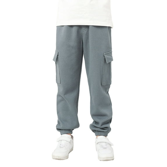 GYRATEDREAM Boys Sweatpants Youth Soft Athletic Joggers Active Sweatpants with Pockets and Drawstring