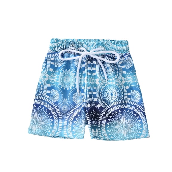 GYRATEDREAM Boys Swim Trunks Kids Quick Dry Bathing Suits Swimsuit Print Swim Shorts Swimwear for 6 Months-4 Years
