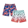 thumbnail image 1 of GYRATEDREAM Boys Swim Trunks Toddler Swim Shorts Little Boys Bathing Suit Swimsuit Boy Quick Dry Beach Boardshorts Swimwear,Size 9-10 Years, 1 of 4