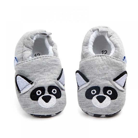 GYRATEDREAM Cute Cartoon Infant Unisex Baby Warm Cotton Anti-Slip Soft Sole First Walkers Shoes 0-18 Months