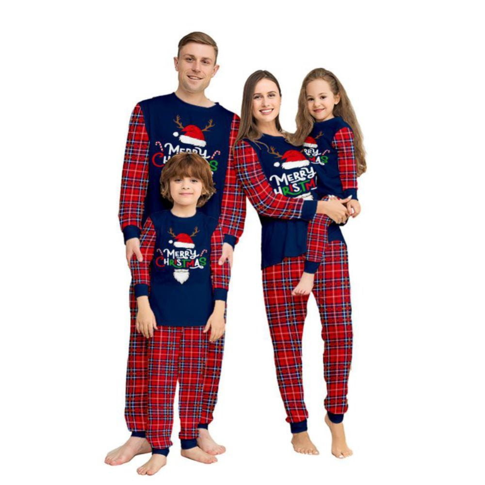 Family Matching Christmas Pajamas 2026 - Soft Satin Sleepwear Sets For Men, Women, Adults, Kids, Holiday Pjs