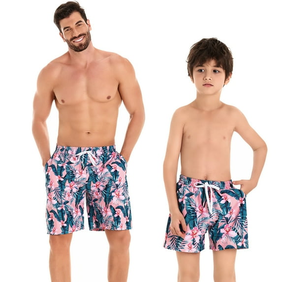 GYRATEDREAM Family Matching Swimsuits Two Pieces Ruffles Bikini Set Mommy and Me Bathing Suits