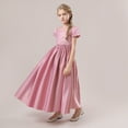 thumbnail image 1 of GYRATEDREAM Flower Girl Wedding Dress Long Bridesmaid Party Ball Gown Girls Formal Pageant Maxi Dresses, Size 9-10 Years, 1 of 9