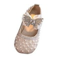 thumbnail image 1 of GYRATEDREAM Girl Dress Shoes Kids Girl Mary Jane Pearl Ballet Flats Party School Wedding Princess Dance Shoes 1-9 Years, 1 of 6