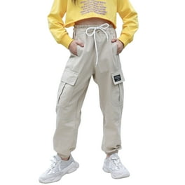 Wonder Nation Girls Twill Cargo Joggers Sizes 4 18 Plus Walmart