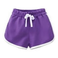 thumbnail image 1 of GYRATEDREAM Girls' 100% Cotton Active Dolphin Shorts for Kids Bike Running Summer Beach Sports Short Pants 12M-5T, 1 of 3