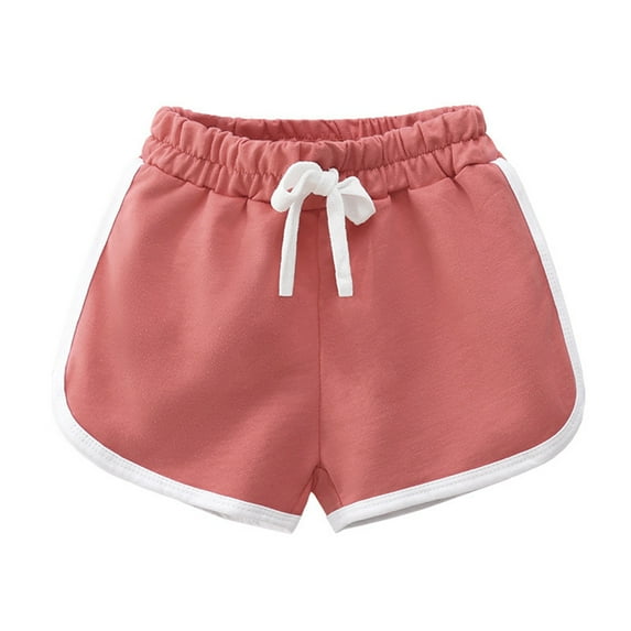 GYRATEDREAM Girls' 100% Cotton Active Dolphin Shorts for Kids Bike Running Summer Beach Sports Short Pants 12M-5T