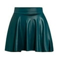 thumbnail image 1 of GYRATEDREAM Girls Activewear Skorts High Waisted Pleated Tennis Skirts Running Workout Athletic Mini Skirts for 11T Green, 1 of 4