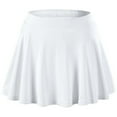 thumbnail image 1 of GYRATEDREAM Girls Activewear Skorts High Waisted Pleated Tennis Skirts Running Workout Athletic Mini Skirts for 4-5Y White, 1 of 5