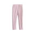 thumbnail image 1 of GYRATEDREAM Girls' Athletic Leggings Kids High Waisted Soft Comfy Elastic Dance Running Yoga Pants Workout Active Dance Tights for 12-13Y Pink, 1 of 6