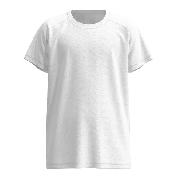 GYRATEDREAM Girls Athletic Shirts, Kids Short Sleeve Quick Dry Crewneck Tops Tee Summer Workout Running Yoga Sports Shirts for 11-12 Years