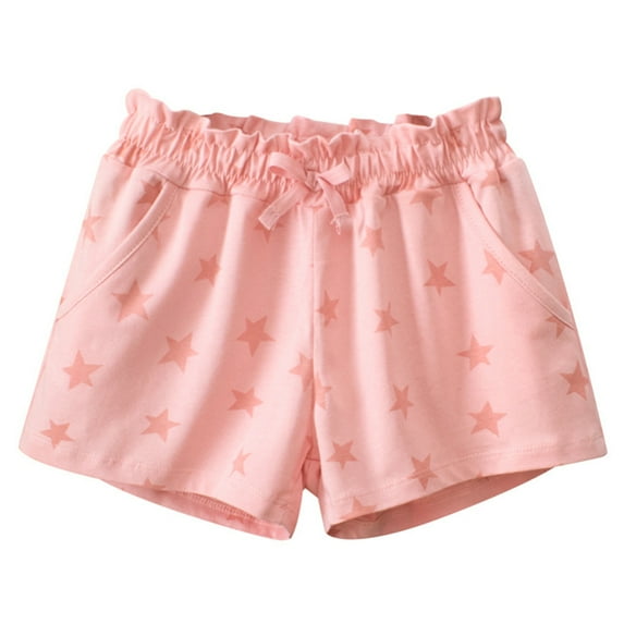 GYRATEDREAM Girls Athletic Shorts Kids Summer Sports Shorts Dry-fit Workout Gym Running Yoga Shorts for 7-8T