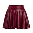 thumbnail image 1 of GYRATEDREAM Girls Athletic Tennis Skirts Flowy High Waisted Tiered Pleated Skirts Workout Sport Performance Skorts for 13T Red, 1 of 1