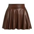 thumbnail image 1 of GYRATEDREAM Girls Athletic Tennis Skirts Flowy High Waisted Tiered Pleated Skirts Workout Sport Performance Skorts for 4T Coffee, 1 of 4
