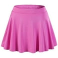 thumbnail image 1 of GYRATEDREAM Girls Athletic Tennis Skirts Flowy High Waisted Tiered Pleated Skirts Workout Sport Performance Skorts for 9-10Y Pink, 1 of 8