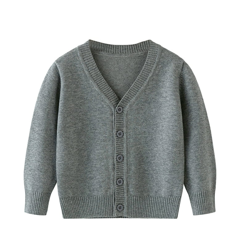 Solid Long Sleeved Knit Cardigan Solid Long Sleeved Knit Cardigan