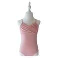 thumbnail image 1 of GYRATEDREAM Girls Cotton Ballet Leotards Kids Adjustable Spaghetti Straps Bodysuit Children Gymnastics Ballerina Dance Costumes for 6-13 Years, 1 of 5