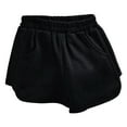 thumbnail image 1 of GYRATEDREAM Girls Cotton Blend Dolphin Shorts with Pockets Toddler Elastic Sport Athletic Shorts 2-8T, 1 of 1