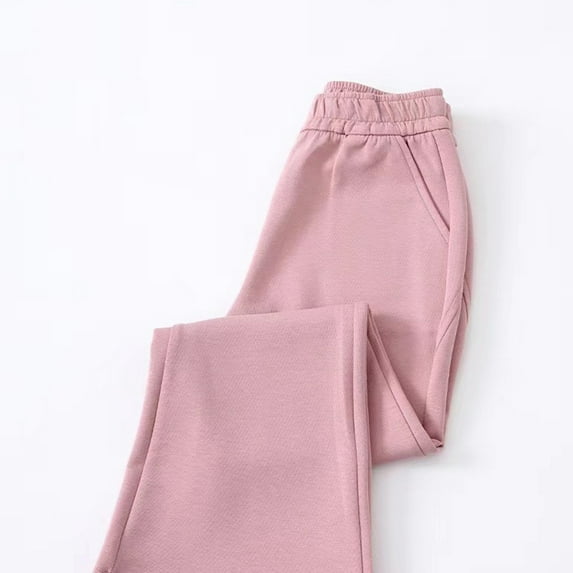 GYRATEDREAM Girls Flare Pants with Pockets High Waist Bootcut Yoga Pants Dance Athletic Bell Bottoms for Teen &Kids