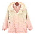 thumbnail image 1 of GYRATEDREAM Girls Jacket 3 In 1 Detachable Liner Fleece Snow Coat Windproof Warm Coat With Hood, 10-11 Years, 1 of 1