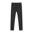 thumbnail image 1 of GYRATEDREAM Toddler Baby Girls High Waist Yoga Pant Kids Solid Color Elastic Waist Lightweight Breathable Long Shark Leggings with Pockets for 4-12 Years, 1 of 5