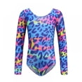 thumbnail image 1 of GYRATEDREAM Girls Leotards for Gymnastics Outfits Sparkle Kids One-Piece Colorful Dancewear Size 5-13 Years, 1 of 8