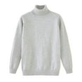 thumbnail image 1 of GYRATEDREAM Girls Sweaters Turtleneck Kids Long Sleeve High Neck Knit Chunky Pullover Jumper Tops for 4-16Y, 1 of 5